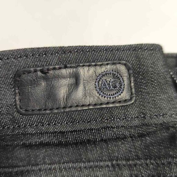 AG Adriano Goldschmied The Jegging Super Skinny fit gray twill pants size 27R - Picture 8 of 12